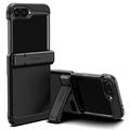 Samsung Galaxy Z Flip6/Z Flip7 FE Spigen Tough Armor Pro Deksel - Svart