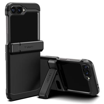 Samsung Galaxy Z Flip6/Z Flip7 FE Spigen Tough Armor Pro Deksel - Svart