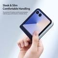 Samsung Galaxy Z Flip7 Dux Ducis Bril Flip-deksel - Blå