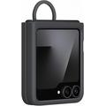 Samsung Galaxy Z Flip7 FE Silikondeksel med Ring EF-PF741TBEGWW - Svart
