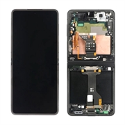 Samsung Galaxy Z Flip7 Frontdeksel & LCD-skjerm - Svart