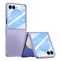 Samsung Galaxy Z Flip7 Plast-deksel med Ytre Beskyttelsesglass