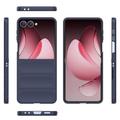 Samsung Galaxy Z Flip7 Rugged TPU-deksel - Mørkeblå