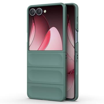 Samsung Galaxy Z Flip7 Rugged TPU-deksel - Grøn