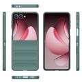 Samsung Galaxy Z Flip7 Rugged TPU-deksel - Grøn