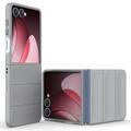 Samsung Galaxy Z Flip7 Rugged TPU-deksel - Lysegrå