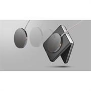 Samsung Galaxy Z Flip7 Spigen Capella-deksel GP-FPF766PGBTW - Frost svart