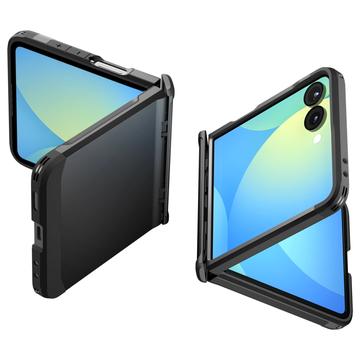 Samsung Galaxy Z Flip7 Spigen Slim Armor Pro Mag-deksel - Svart