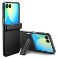 Samsung Galaxy Z Flip7 Spigen Tough Armor Pro Mag-deksel - Svart