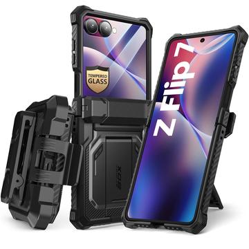 Samsung Galaxy Z Flip7 Supcase i-Blason Armorbox Hybrid-deksel - Svart