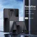 Samsung Galaxy Z Flip8 Dux Ducis Aimo Hybrid-deksel - Svart