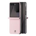 Samsung Galaxy Z Flip8 Dux Ducis Bril Flip-deksel - Rosa