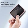Samsung Galaxy Z Flip8 Dux Ducis Bril Flip-deksel - Rosa
