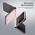 Samsung Galaxy Z Flip8 Dux Ducis Bril Flip-deksel - Rosa