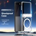 Samsung Galaxy Z Flip8 Dux Ducis Clin Klar-deksel - MagSafe-kompatibel