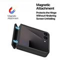 Samsung Galaxy Z Flip8 Dux Ducis Yind Hybrid-deksel - MagSafe-kompatibel - Svart