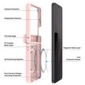 Samsung Galaxy Z Flip8 Dux Ducis Yind Hybrid-deksel - MagSafe-kompatibel - Lyserosa