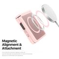 Samsung Galaxy Z Flip8 Dux Ducis Yind Hybrid-deksel - MagSafe-kompatibel - Lyserosa
