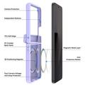 Samsung Galaxy Z Flip8 Dux Ducis Yind Hybrid-deksel - MagSafe-kompatibel - Lys Lilla