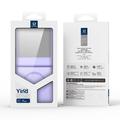 Samsung Galaxy Z Flip8 Dux Ducis Yind Hybrid-deksel - MagSafe-kompatibel - Lys Lilla