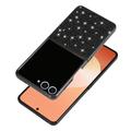 Samsung Galaxy Z Flip8 Glitter Series Hybrid-deksel - Svart