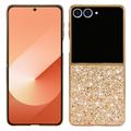 Samsung Galaxy Z Flip8 Glitter Series Hybrid-deksel