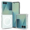 Samsung Galaxy Z Flip8 Hybrid-deksel - MagSafe-kompatibel - Gjennomsiktig