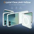 Samsung Galaxy Z Flip8 Hybrid-deksel - MagSafe-kompatibel - Gjennomsiktig