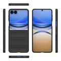 Samsung Galaxy Z Flip8 Rugged TPU-deksel - Svart