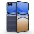 Samsung Galaxy Z Flip8 Rugged TPU-deksel - Mørkeblå