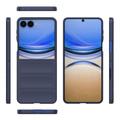 Samsung Galaxy Z Flip8 Rugged TPU-deksel - Mørkeblå
