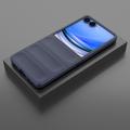 Samsung Galaxy Z Flip8 Rugged TPU-deksel - Mørkeblå