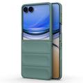 Samsung Galaxy Z Flip8 Rugged TPU-deksel - Grøn