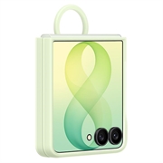 Samsung Galaxy Z Flip8 Silikondeksel med Ring EF-EF776CGEGWW - Mynte