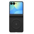 Samsung Galaxy Z Flip8 Spigen AirSkin Aramid MagSafe-deksel - svart