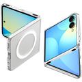 Samsung Galaxy Z Flip8 Spigen AirSkin MagFit MagSafe-deksel - Hvit / Gjennomsiktig