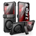 Samsung Galaxy Z Flip8 Supcase Unicorn Beetle Grip Mag MagSafe-deksel - Svart