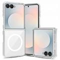 Samsung Galaxy Z Flip8 Tech-Protect Flexair Magnetisk Hybrid-deksel - Gjennomsiktig