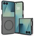 Samsung Galaxy Z Flip8 Tech-Protect Magmat Deksel - MagSafe-kompatibel - Matt Svart