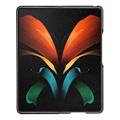 Samsung Galaxy Z Fold2 5G Hybrid-deksel - Carbon Fiber - Brun
