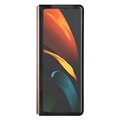 Samsung Galaxy Z Fold2 5G Hybrid-deksel - Carbon Fiber - Brun