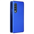 Samsung Galaxy Z Fold3 5G Flip-deksel - Karbonfiber