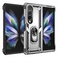 Samsung Galaxy Z Fold4 Hybrid-deksel med Metall Stativ