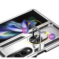 Samsung Galaxy Z Fold4 Hybrid-deksel med Metall Stativ
