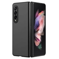 Samsung Galaxy Z Fold4 Gummiert Plastdeksel - Svart