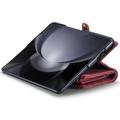 Samsung Galaxy Z Fold6 Caseme 008 2-i-1 Multifunksjonell Lommebok-deksel - Rød