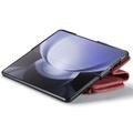 Samsung Galaxy Z Fold6 Caseme C30 Multifunksjonell Lommebok-deksel - Rød