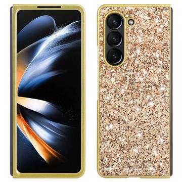Samsung Galaxy Z Fold6 Glitter Series Hybrid-deksel - Gull