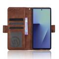 Samsung Galaxy Z Fold7 Kortholder Lommebokveske - brun