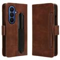 Samsung Galaxy Z Fold7 Kortholder Lommebokveske med Pennholder